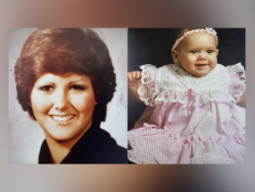 Christine Belusko [left] was recently identified as a murder victim found in 1991. Now police are searching for her daughter, Christa Nicole Belusko [right].