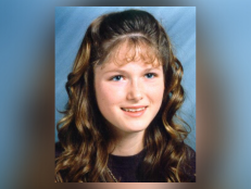 Erica Fraysure, pictured here, is a caucasian female with light brown hair and blue eyes. Erica has a strawberry birthmark on the back of her neck. At the time of her disappearance, Erica was about 5’6” and weighed 115 lbs.