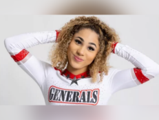 Payton Washington, pictured here in her cheerleading uniform, was shot on April 18, 2023 in Elgin, Texas.