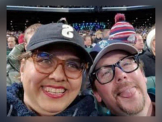Leticia Martinez-Cosman [left] disappeared after attending a Seattle Mariners game on March 31 with Brett Gitchel [right].