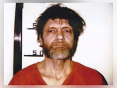 Ted Kaczynski, pictured here in a mugshot, was indicted on multiple counts of bomb-related activity and three counts of murder in connection with the 16 explosions he created.