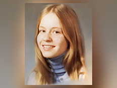 Sharron Prior, pictured here smiling, went missing walking to a pizza shop on March 29, 1975. She was found murdered three days later. 
