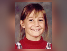 A photograph of Kirsten Hatfield in 1997 at age 8. 