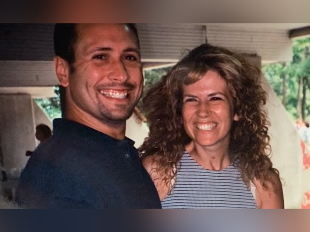 Todd Stermer [left] died in January 2007 after a house fire then being hit by a car driven by his wife, Linda Stermer [right].