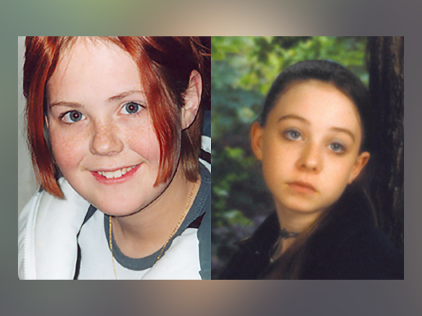Jennifer Marie Hammond [left] disappeared in August 2003 and her body was found in 2009. Christina White [right] went missing in June 2005 and her remains were found in 2006.