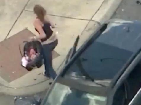 Video: Woman Led Police On High-Speed Car Chase With Her Baby In The Back Seat